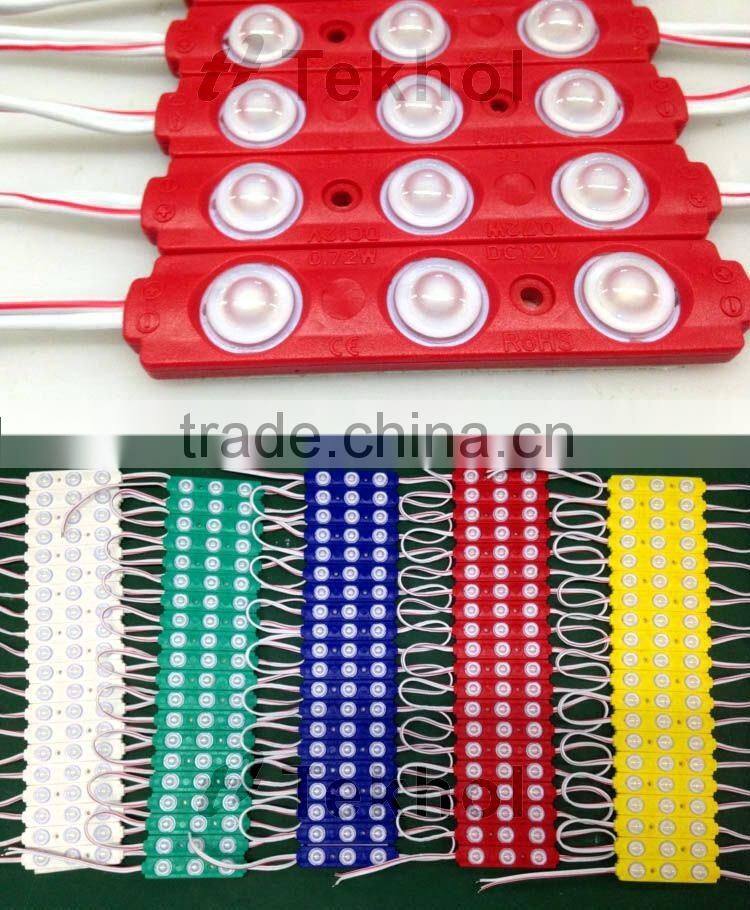 Backlighting Epistar DC12V waterproof smd 2835 injection LED module