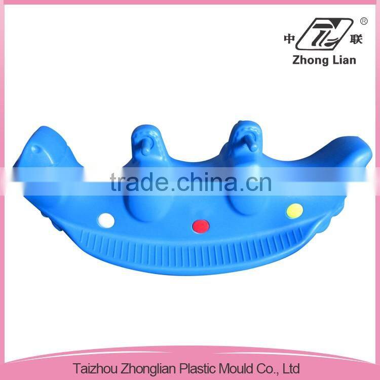 High quality cheap durable cute outdoor plastic play seesaw plastic