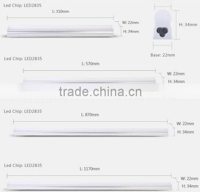 Hot Sale t5 led tube light t5 /4ft led tube light factory price 1.2m T5 led tube light