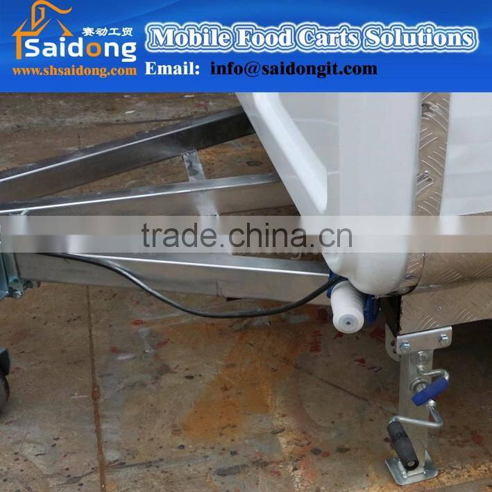 Latest Multi-function Mobile Coffee vending trailer-Food Grill Trailer for sale