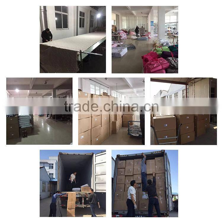 Bedding sets 100% cotton bedspread pillow case sheet cheap