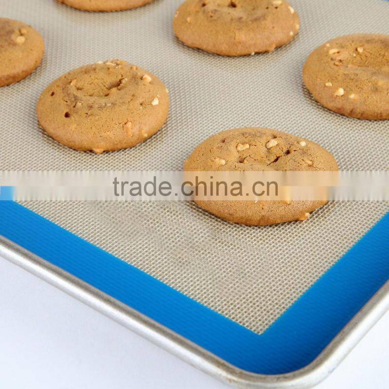 FDA Tableware Mats & Pads Silicone Nonstick Fiberglass Silicone Baking Mat Set