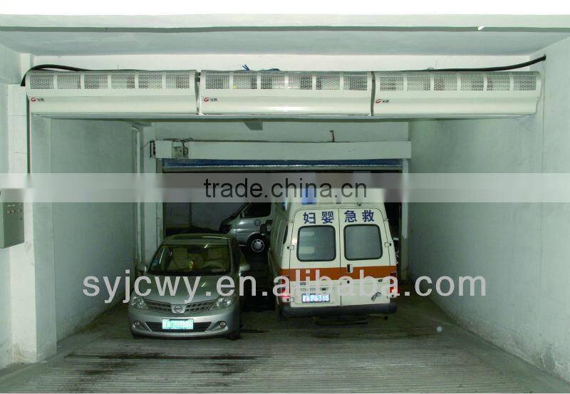 Super strong wind centrifugal heating air curtain