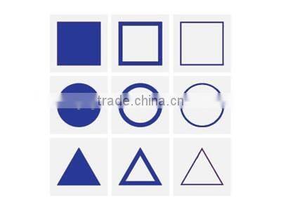 Montessori toys for kids cards for geometric demonstration tray-in card