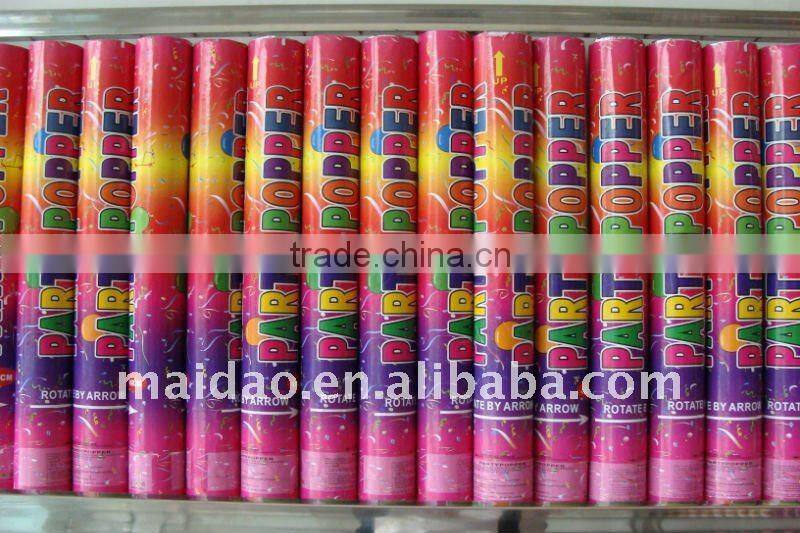 2015 New Design Festival party popper for wedding