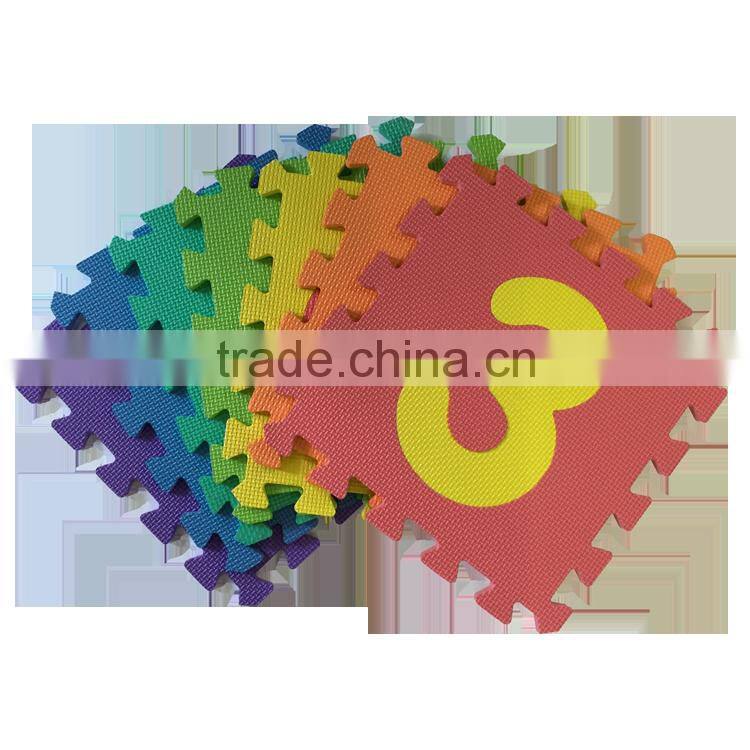 Melors 2016 EVA foam eco play mat baby play mat room floor anti fatigue interlocking cheap interlocking floor mats