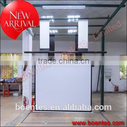 16:9 Electric Projector Screen with Remote Control (matte white)/Electric Ceiling mount screen