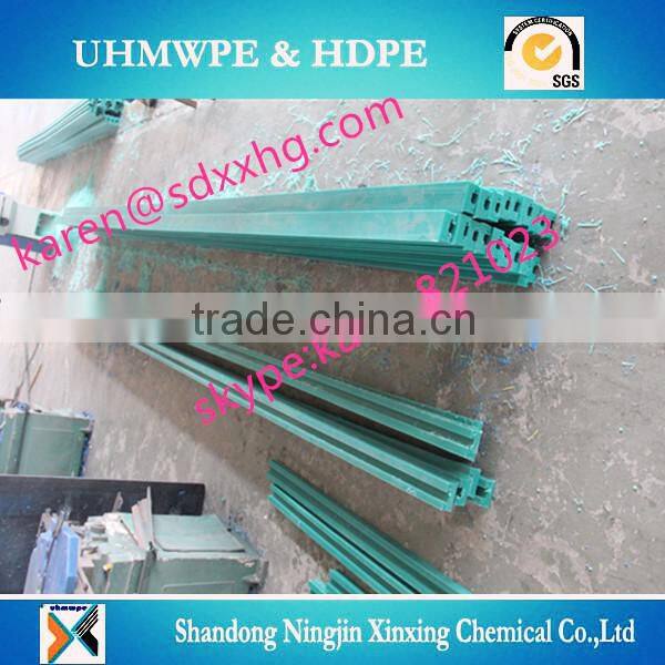 Conveyor Polyethylene UHMWPE wear-resistant chain guide