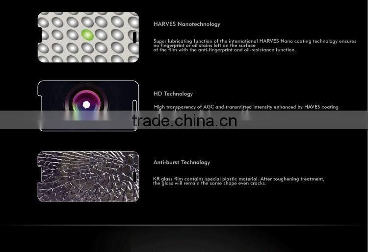 Gold Supplier 0.3mm Tempered Glass impact resistant screen protector for Samsung Galaxy Alpha G850 oem/odm (Glass Shield)