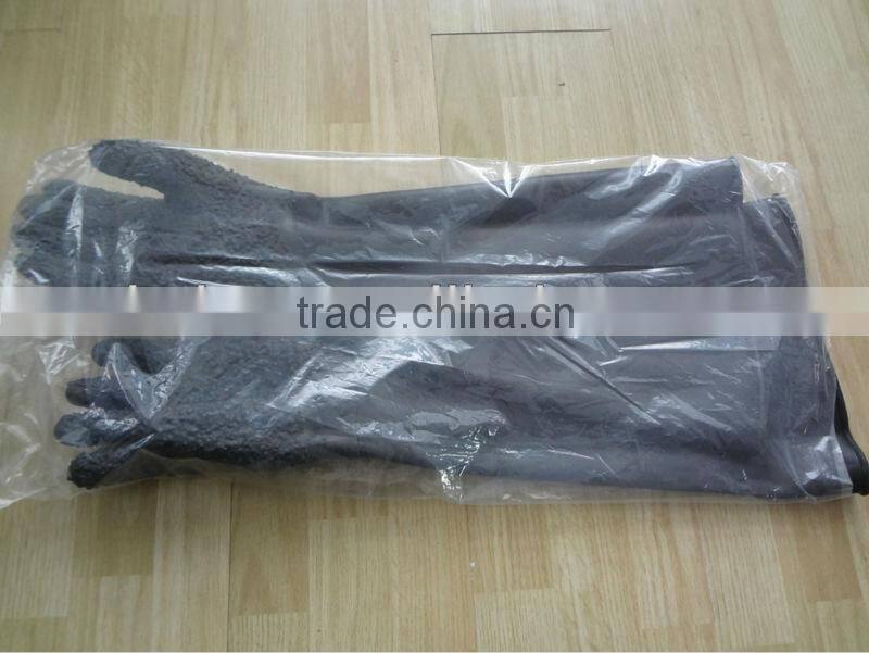 Sandblasting protect gloves for Sandblast cabinet