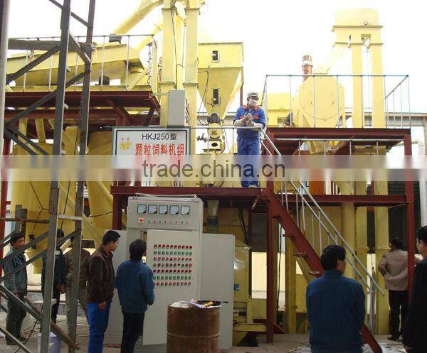 1.5-2.5t/h poultry feed production line (CE)