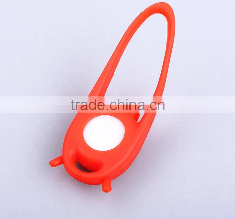Multi-functional Rubber LED Bike Light
