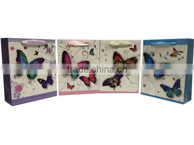 Fahsionable High Quality Gift Package Bag With Logo Printing