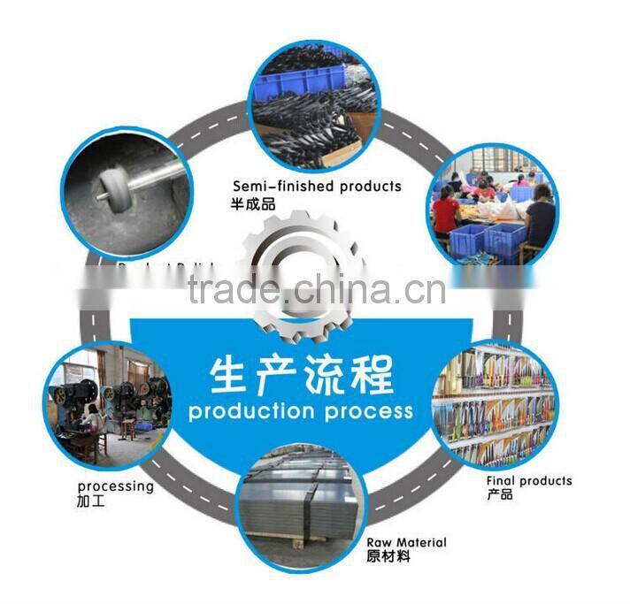 Colorful printing stainless steel royal knife kitchenwares