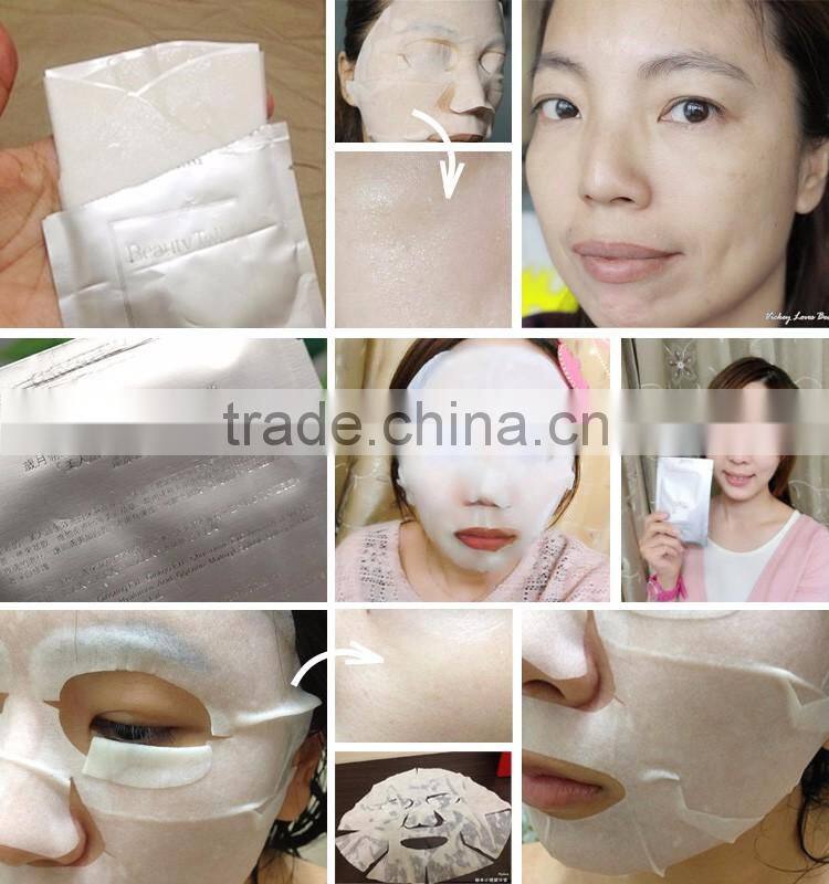 Anti-aging smooth fine lines increase skin elasticity essence facial mask