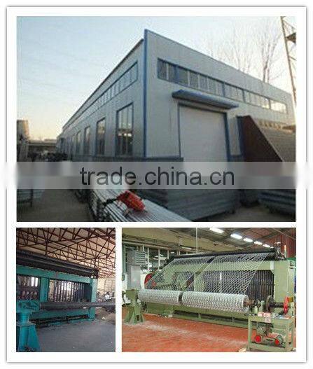 Galvanized hexagonal gabion box filled stone (ISO9001)