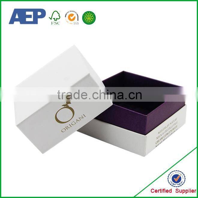 costom made matt lamination cheap packaging box for cosmetic industry packaging box