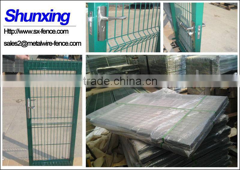 black/green metal single and double door from Anping Shunxing