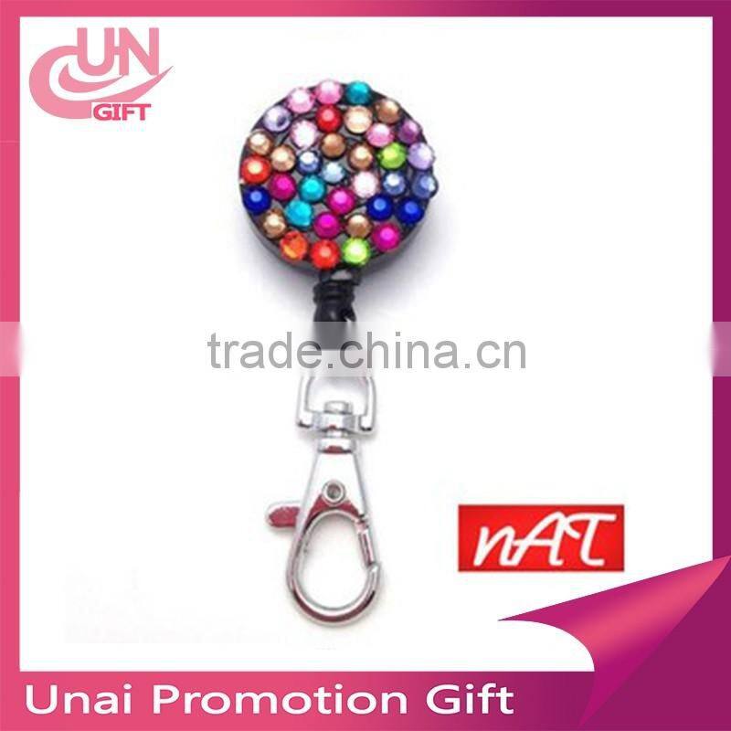 Dual Detachable Key Ring Snap Lock Holder Steel Chrome Plated Pull-Apart Key Rings