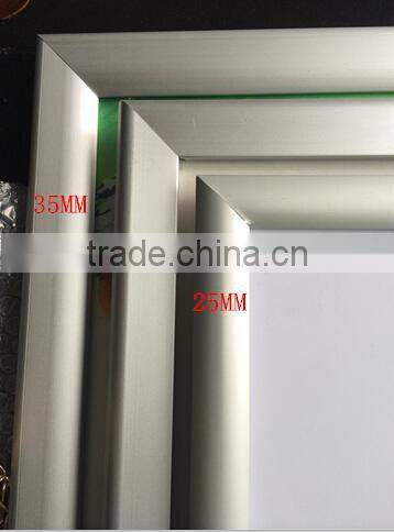 Aluminium snap channel frame, clip frame