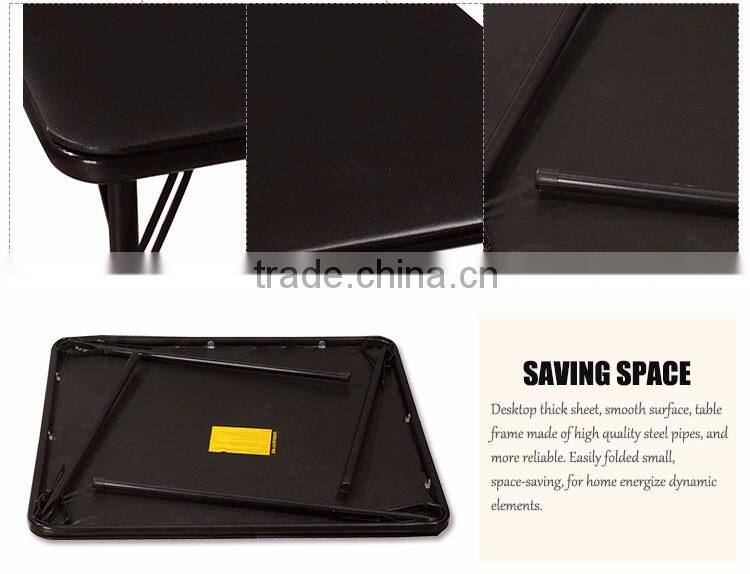 Rectangular folding table for study
