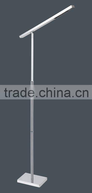 2015 High qulity and best selling LED floor lamp in polished chrome finish