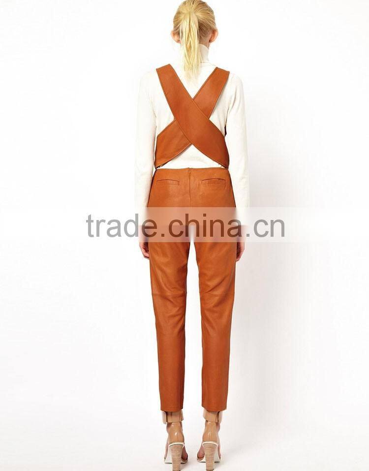 Wholesale boutique clothing dungaree women jumpsuit