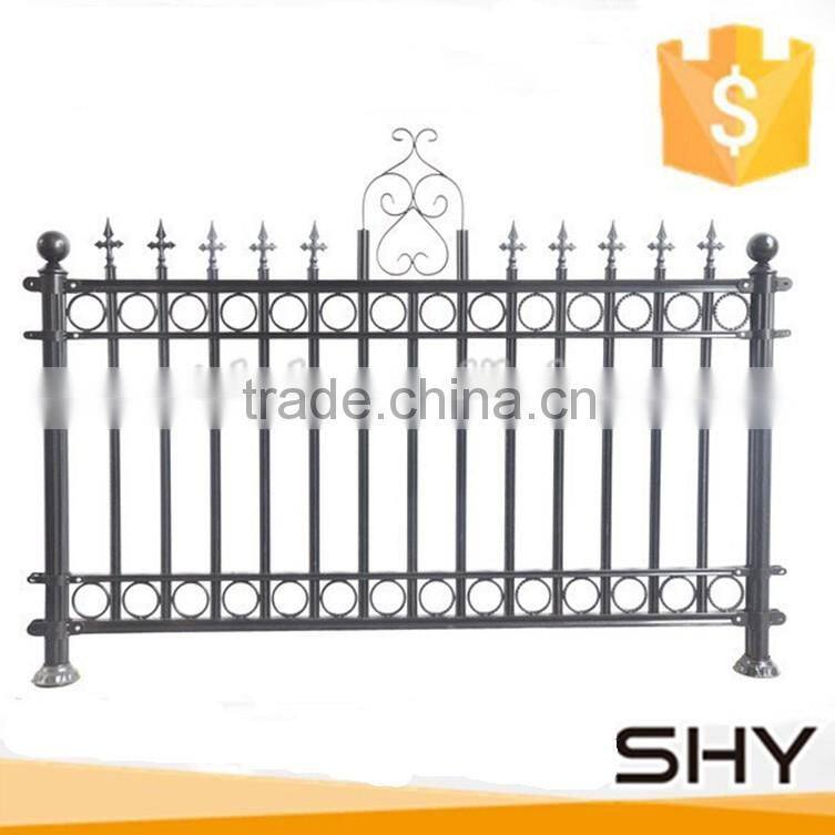 wrought iron decorative fence