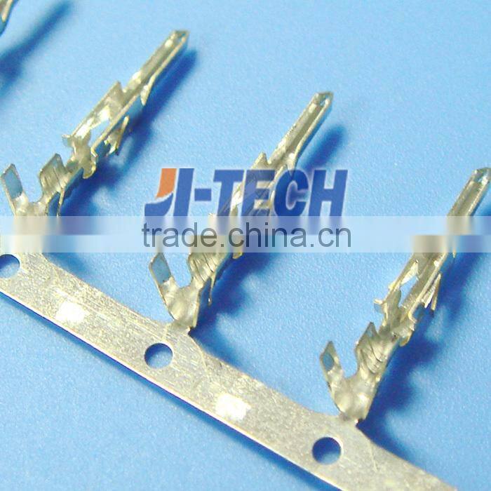 Tin (Sn) over Copper (Cu) Plated Brass molex connector 39-00-0040 male crimp terminal 5558 series 18-24 AWG