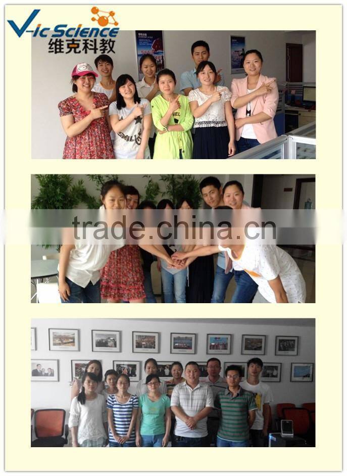 Differnt kinds of prepared microscope slides pine wood box