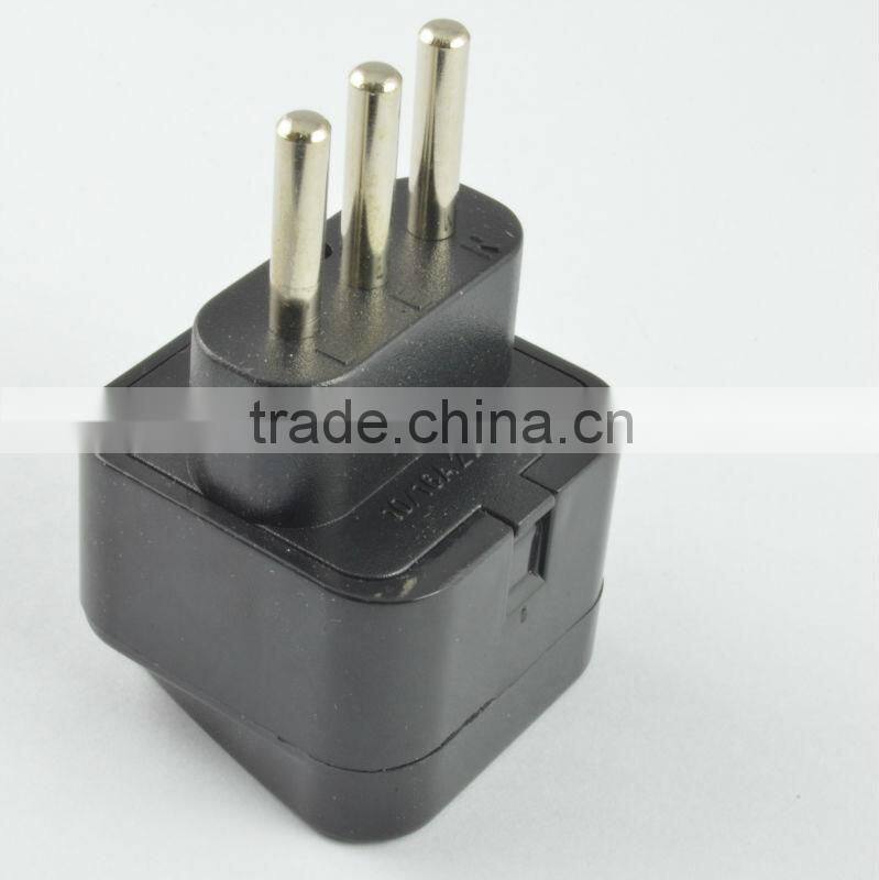 New hot sale products 2015 Universal to Italy Uruguay plug adapter CE
