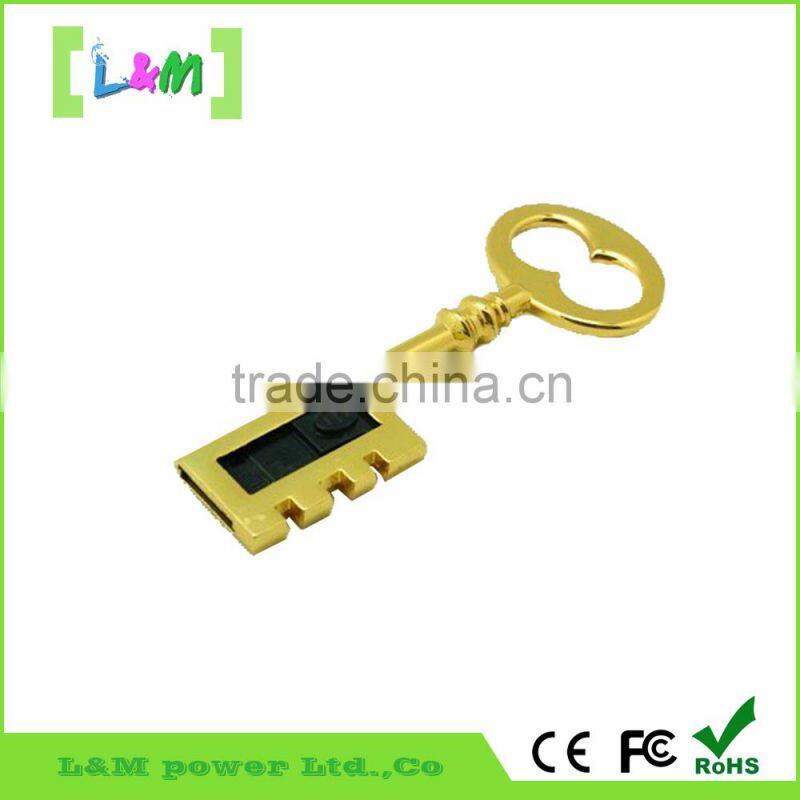 Metal Waterproof 2GB 4GB 8GB USB Key Memory Stick Flash Pen Drive USB2.0 memory usb flash drive
