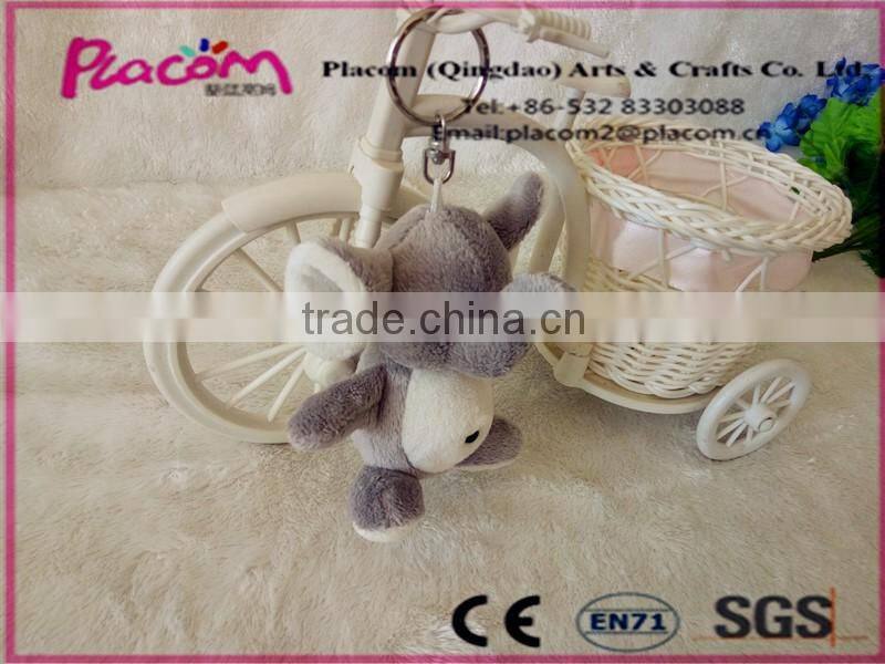New desig Lovely Fashion Customize Promotional gifts and Holiday gifts Wholesale plush Keychains Elephant