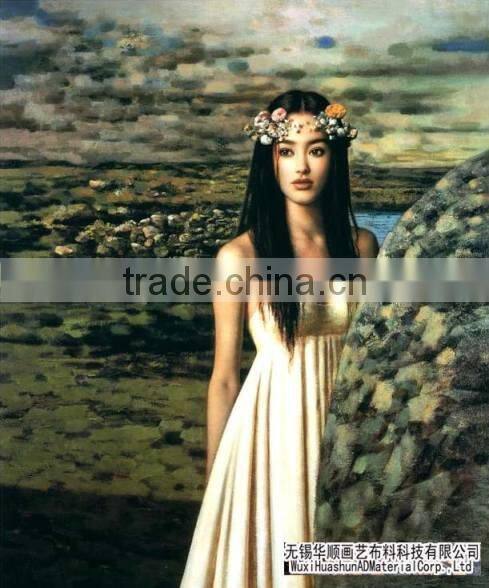 waterproof double-sides cotton oil canvas