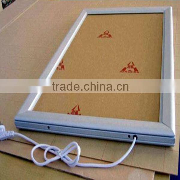 Customized size led slim ceiling light box