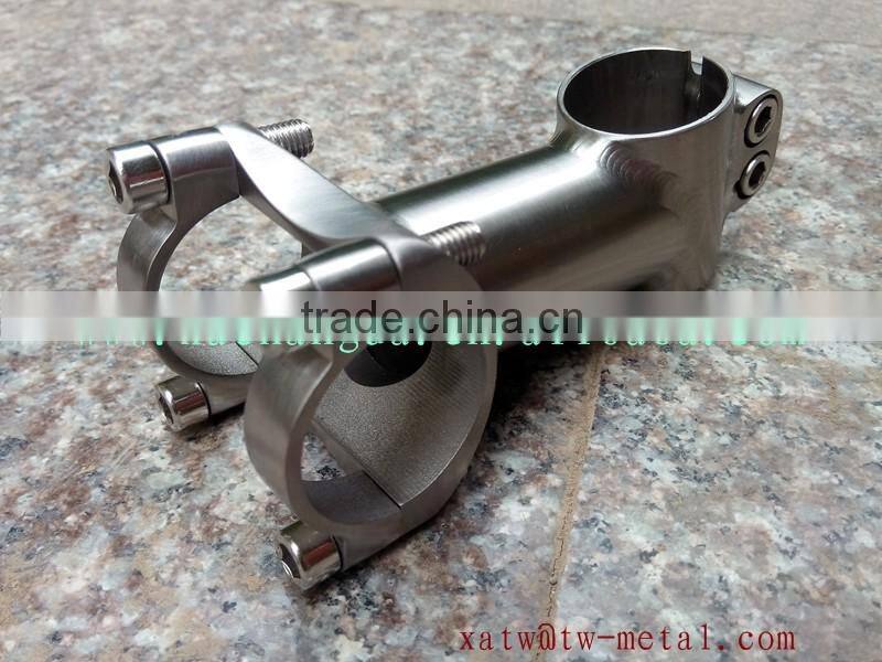 xacd made titanium mtb bike stem titanium road bike stem titanuim bicycle stem custom