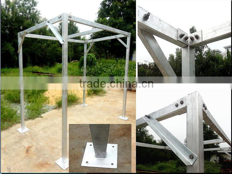 Steel Garages Frame Sheds and Warehouses Pre-assembly