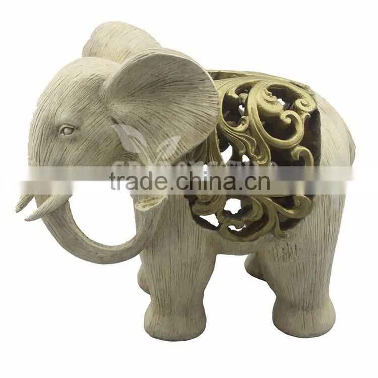 rohs led lights elephant Figurine light , new brand name led light, Resin material led light product