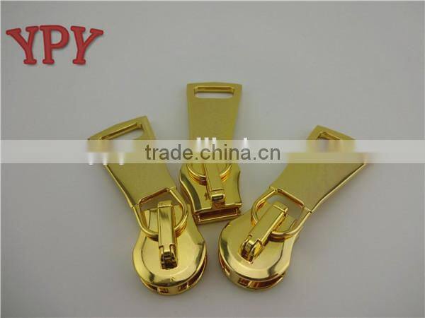 High Quality 15# Customized Gold Metal Zipper Slider