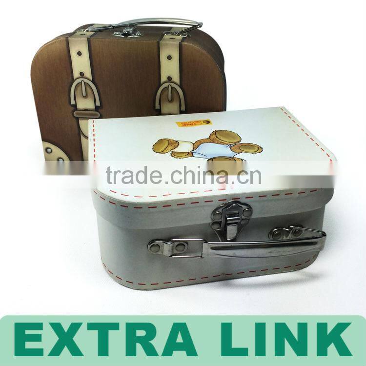 Creative design custom made wholesale cardboard suitcases