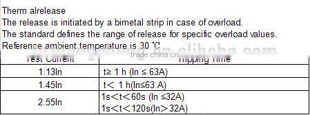 3P 32A B curve Miniature circuit breaker C45 MCB