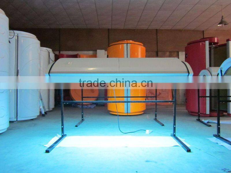 Zhengjia vertivcal type tanning bed solarium with 16pcs canopy lamps