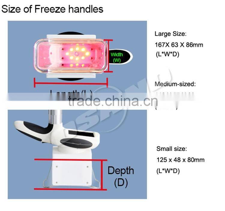 Cryolipolysis Slimming Machine 4 Handles Cryotherapy