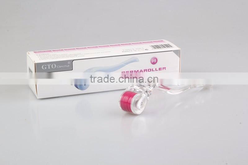 GTO Brand Medical Stainless Steel 540 Needles Face Derma Roller