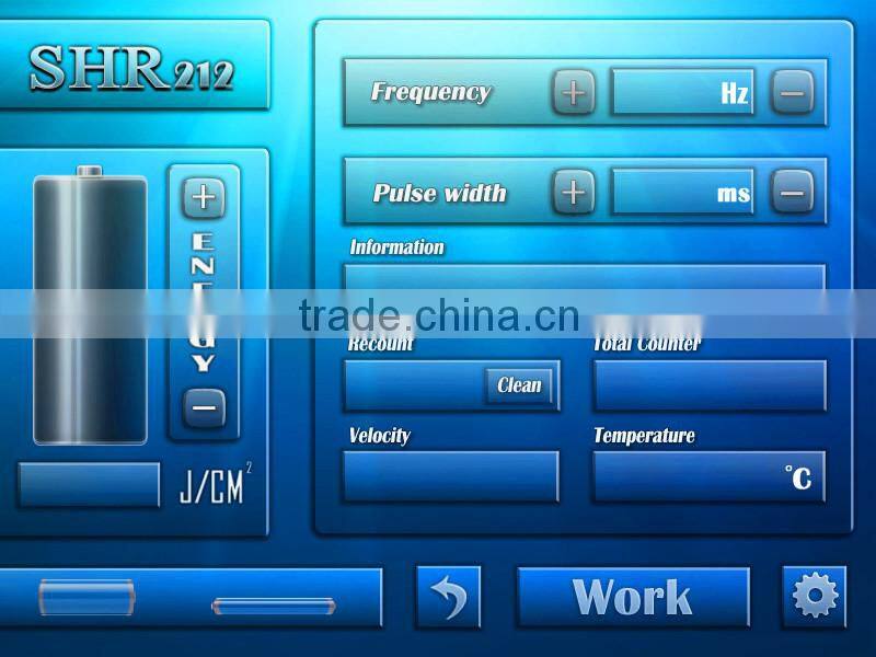 Portable home use ipl shr hair removal machine for beauty spa salon