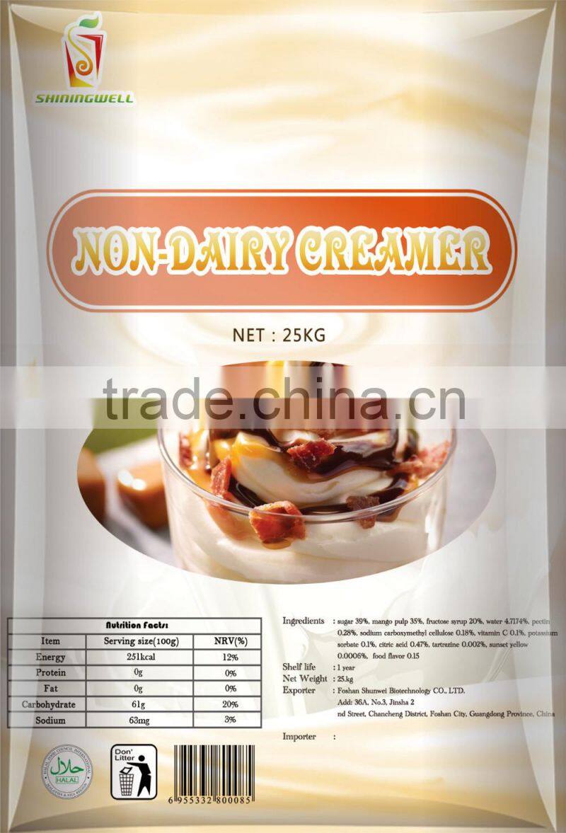 instant 3 in 1 coffee production line use non dairy creamer
