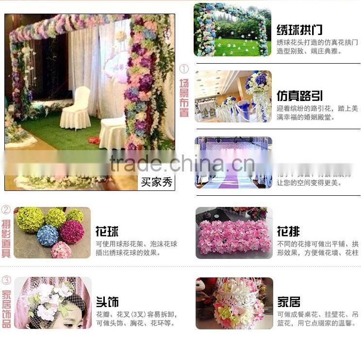 wholesale background decor wedding flower head for sale