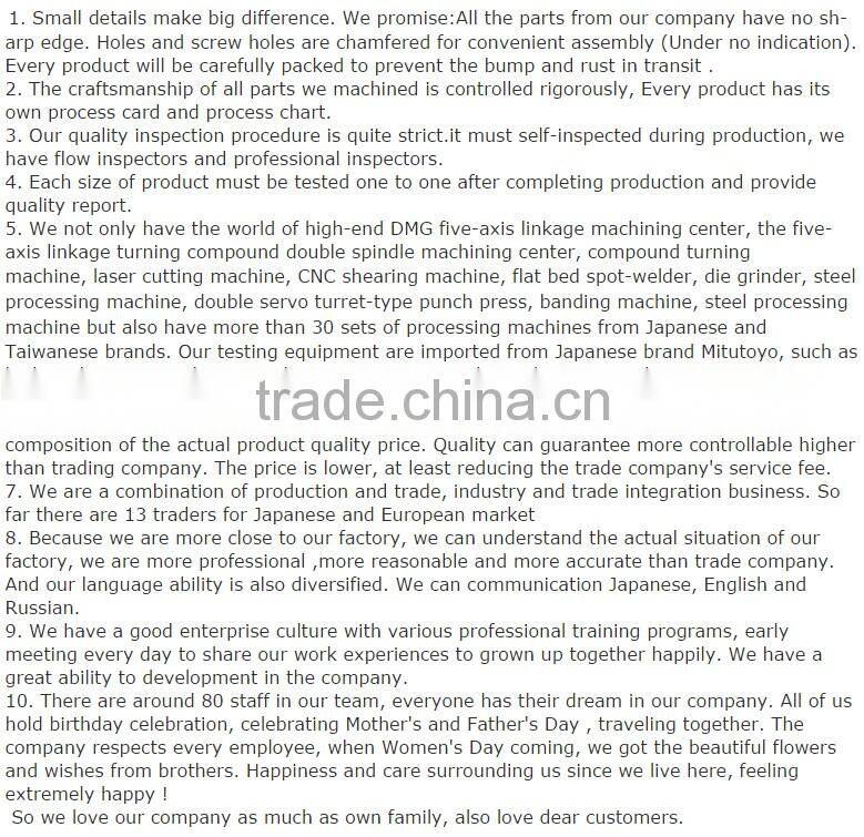 ISO 9001 OEM/ODM Alibaba Gold Supplier Customized High Precision Machining Steel Rod With External Screw Thread