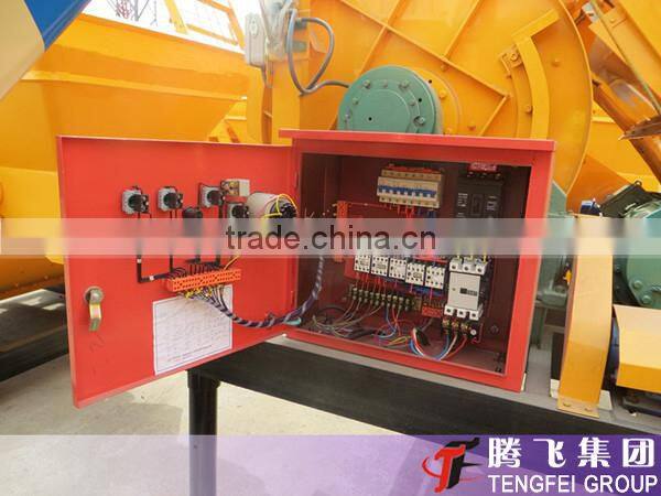Movable Electric Concrete Mixing Machine with 17-20m3/h Productivity