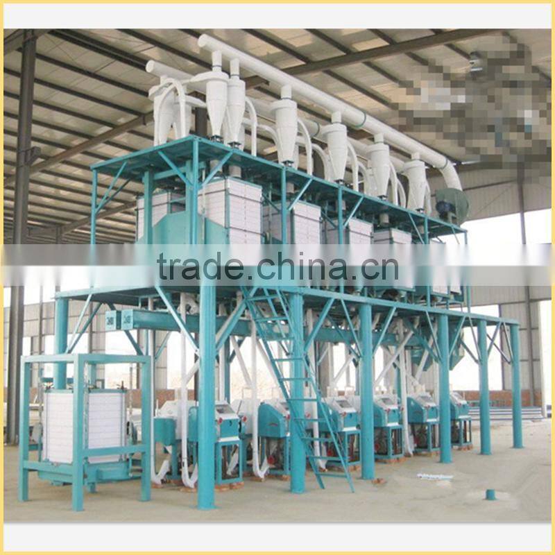 Low price 10T/24H wheat flour milling machines / wheat flour mill plant with price